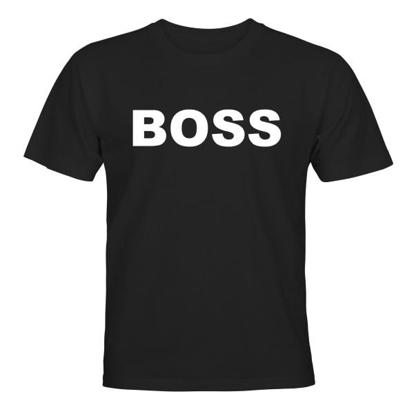 Boss - T-PAITA - LAPSET musta Svart - 96 / 104