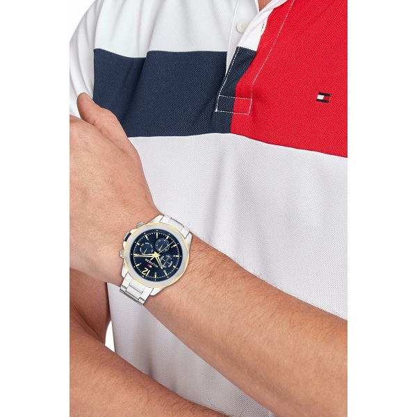 Herrklocka Tommy Hilfiger 1792059 Silvrig