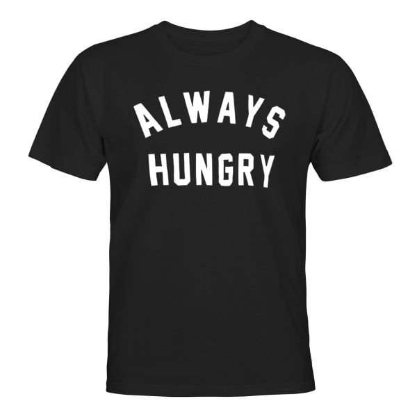 Always Hungry - T-SHIRT - HERRE Svart - L