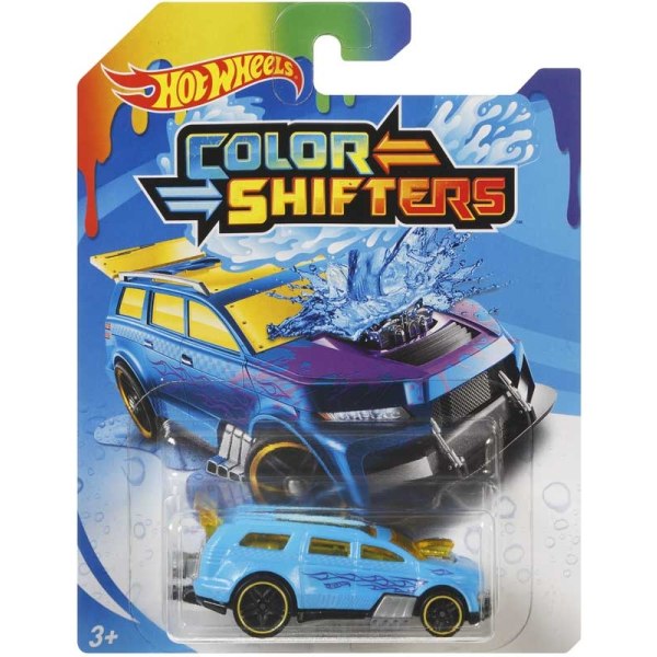 HOT WHEELS COLOUR SHIFTERS 1:64TH VEHICLE