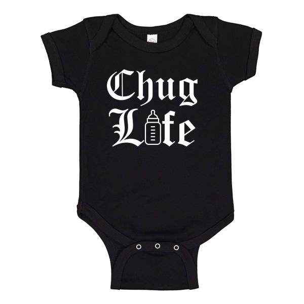 Chug Life - Baby Body svart Svart - 18 månader
