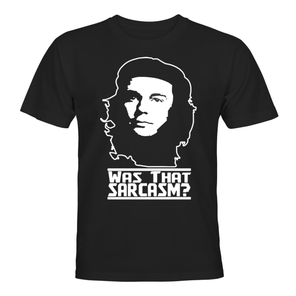 Was That Sarcasm - T-SHIRT - UNISEX Svart - M