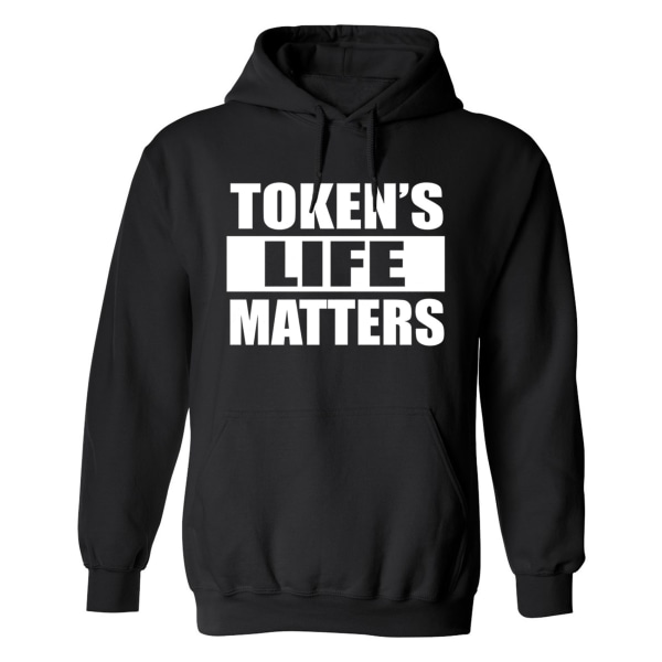 Tokens Life Matters - Hettegenser / Genser - DAME Svart - S