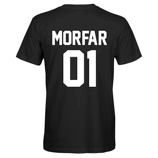 Morfar 01 - T-SHIRT - HERR Svart - M