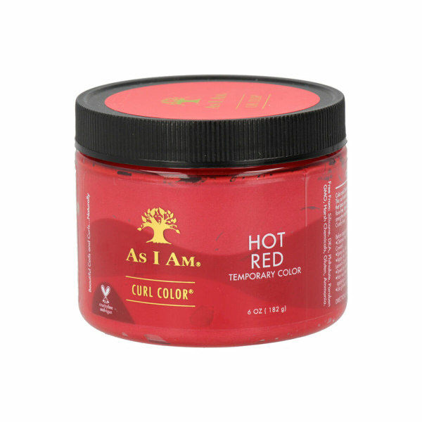 Semipermanent hårfärg As I Am 501676 Hot Red 182 g