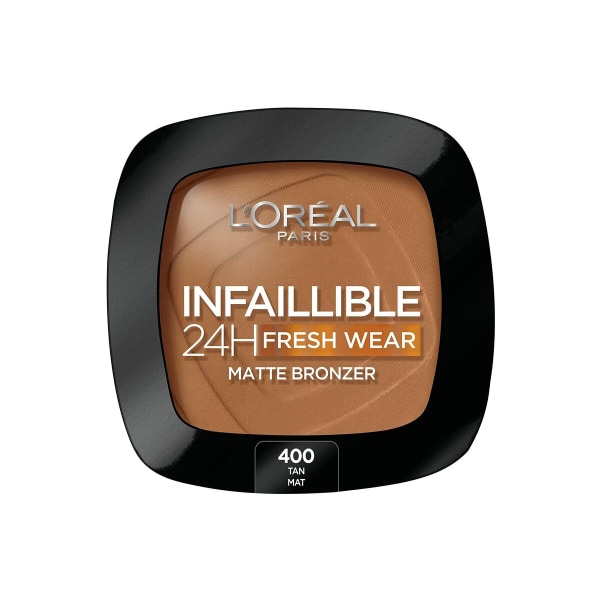 Brunt kompakt pudder LOreal Make Up Infaillible 400-tan dore 24 timer (9 g)