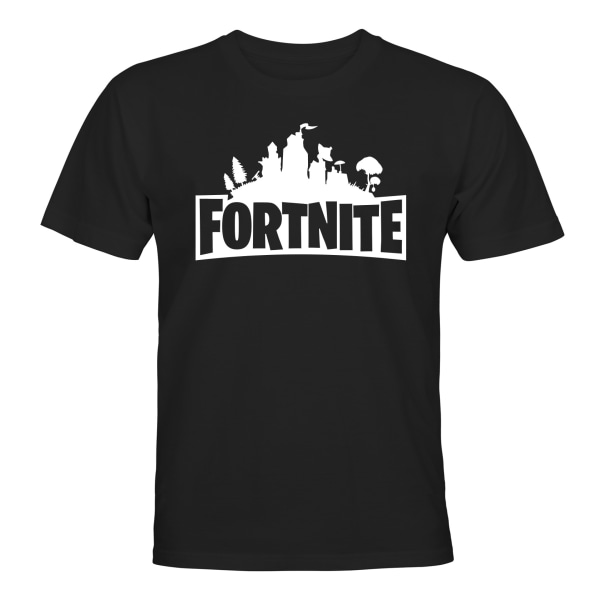 Fortnite - T-PAITA - MIESTEN Svart - 5XL