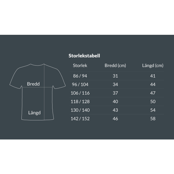 Bestefars favoritt - T-SHIRT - BARN svart Svart - 130 / 140