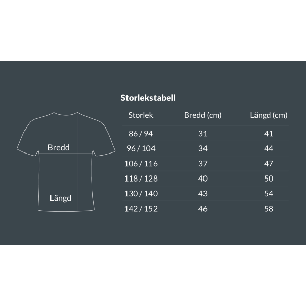 Last Clean Tshirt - T-SHIRT - BARN svart Svart - 142 / 152