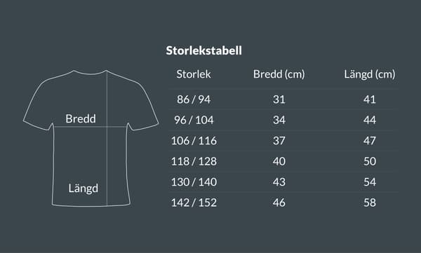 Lillebror - T-SHIRT - BØRN sort Svart - 106 / 116