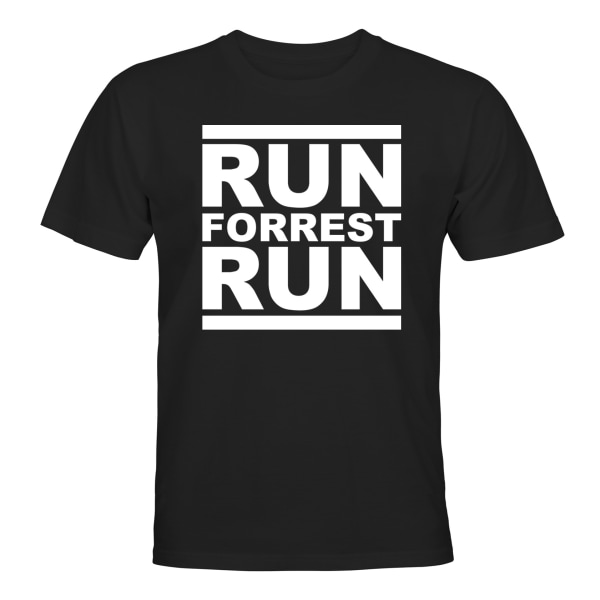 Løb Forrest Run - T-SHIRT - MÆND Svart - 4XL