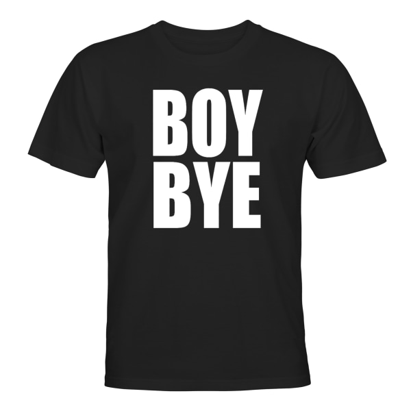 Boy Bye - T-SHIRT - MÆND Svart - 2XL