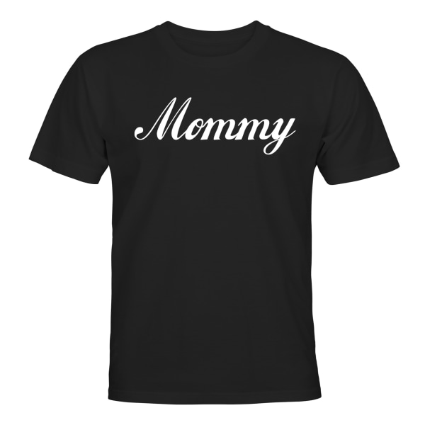 Mommy - T-SHIRT - MÆND Svart - 3XL