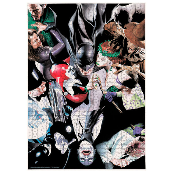 DC Comics Batman Enemies puslespill 1000 stk 2a69 | Fyndiq