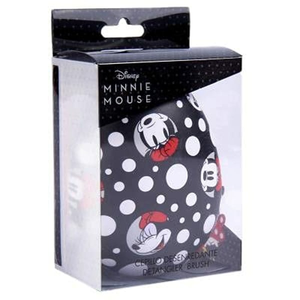 Utredningsborste Disney   Svart Minnie Mouse 7 x 9 x 4 cm