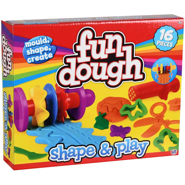 SHAPE & PLAY DOUGH SET