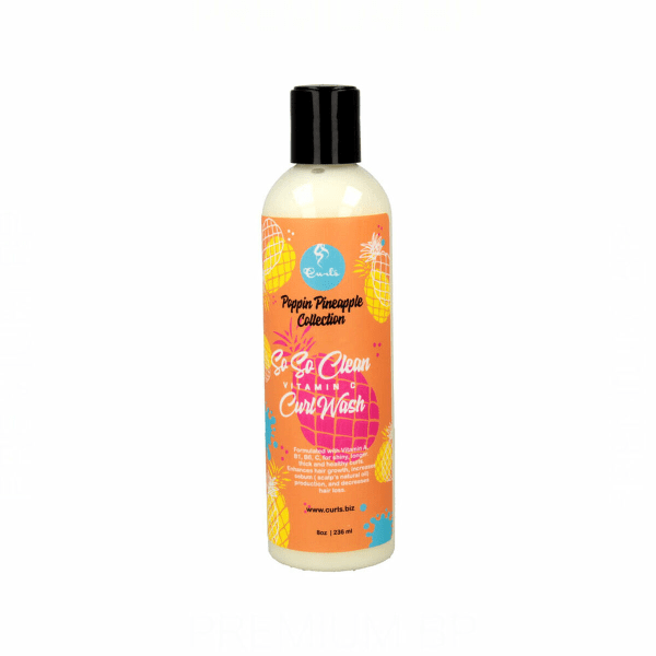 Hoitoaine Curls Poppin Pineapple Collection So So Clean Curl Wash (236 ml)