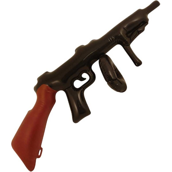 INFLATABLE TOMMY GUN 80CM