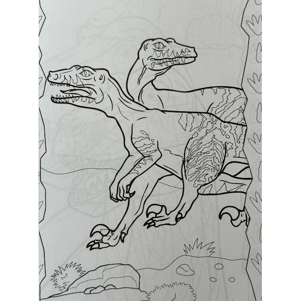 DINOSAUR JUMBO COLOURING BOOK