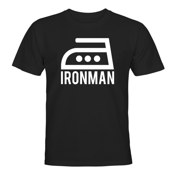 Ironman - T-SHIRT - UNISEX Svart - 2XL