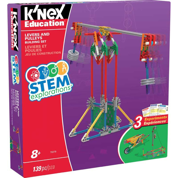 KNEX EDUCATION STEM EXPLORATIONS LEVERS & PULLEYS BUILDING