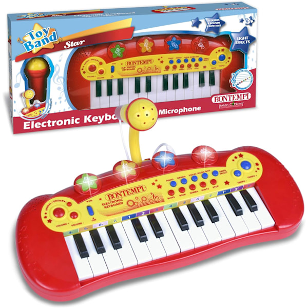 BONTEMPI ELECTRONIC KEYBOARD WITH MICROPHONE