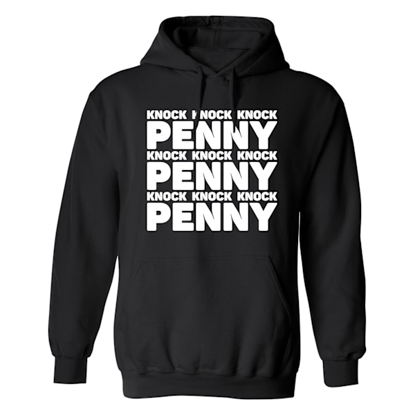 Knock Knock Knock Penny - Hettegenser / Genser - DAME Svart - 4XL