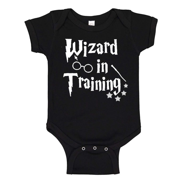 Wizard In Training - Baby Body svart Svart - 12 månader