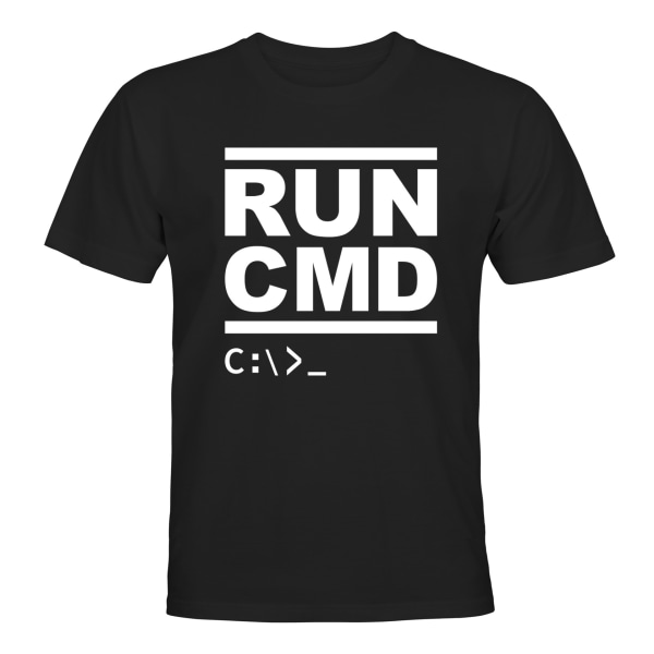 KJØR CMD - T-SHIRT - HERRE Svart - M