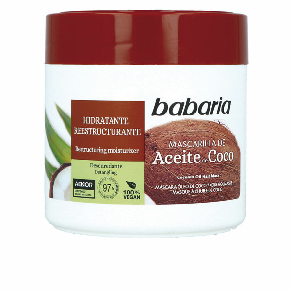 Hiuskääre Babaria Moisturizing Coconut Oil 400 ml