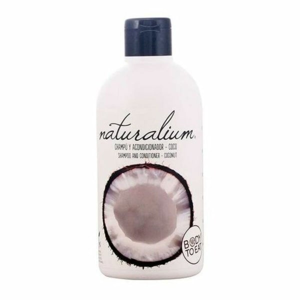 2-in-1 shampoo ja hoitoaine Coconut Naturalium (400 ml)