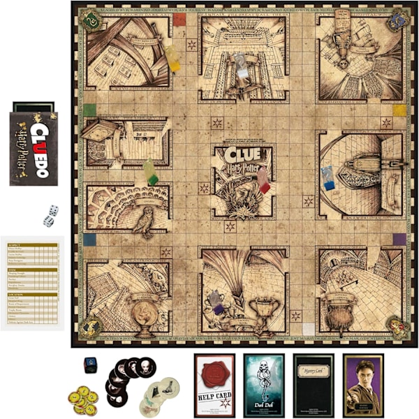 Cluedo Harry Potter ( Engelska )