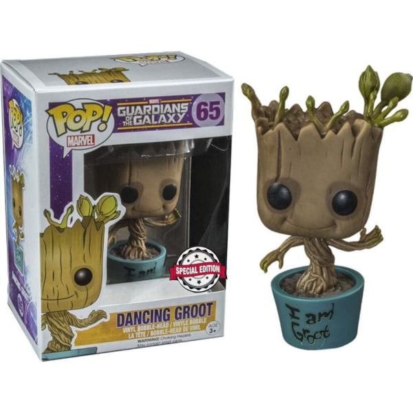 POP-figur Marvel Guardians of the Galaxy Dancing I Am Groot