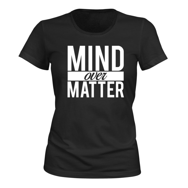 Mind Over Matter - T-SHIRT - DAM svart M