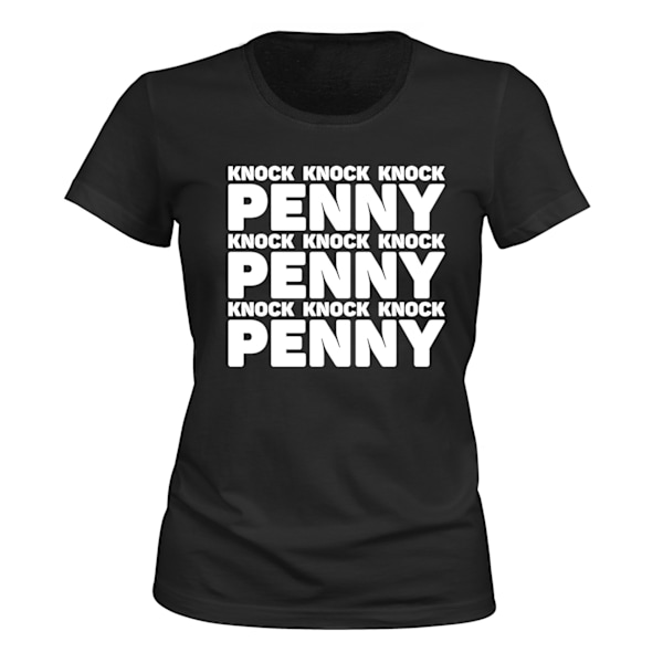 Knock Knock Knock Penny - T-SHIRT - DAME sort XS