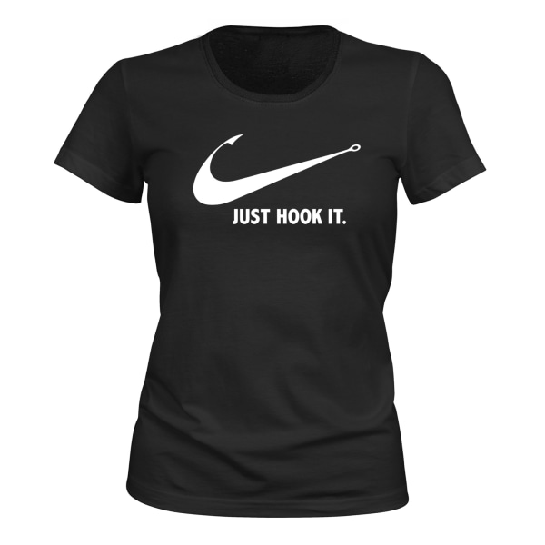 Just Hook It - T-SHIRT - DAM svart S