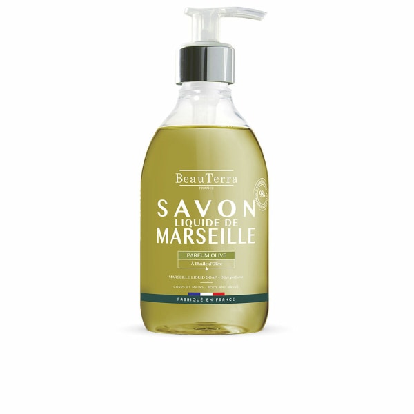 Flytende såpe Beauterra Savon de Marseille Oliven 300 ml