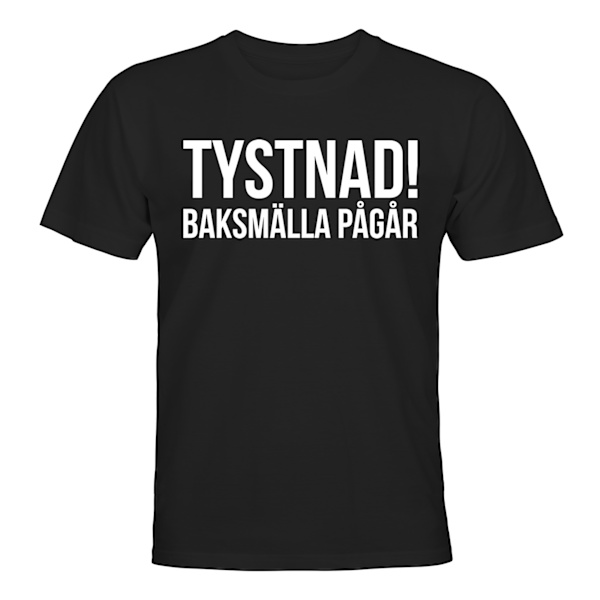 Silence Hangover In Progress - T-SHIRT - UNISEX Svart - M