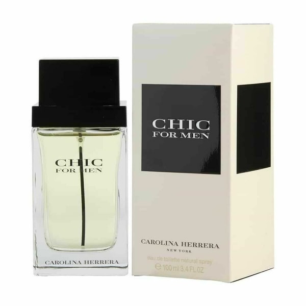 Miesten parfyymi Carolina Herrera EDT Chic miehille (100 ml)