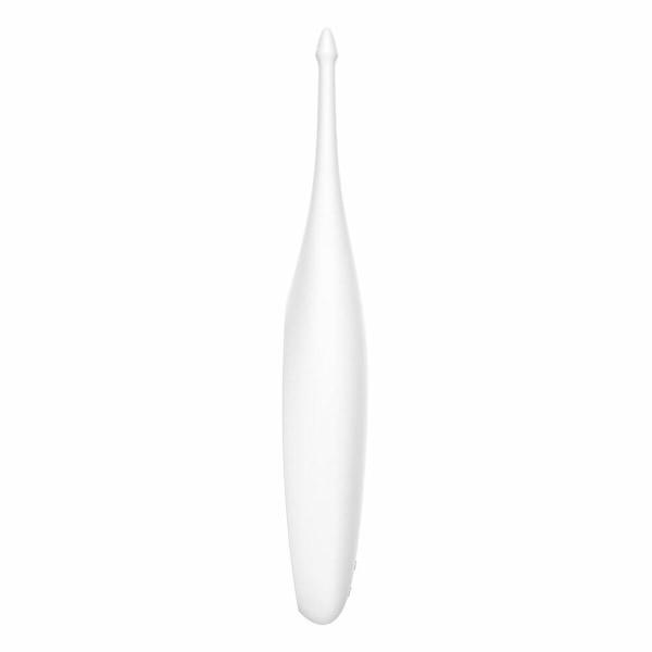 Buet klitorisvibrator Curve Satisfyer White (17 x 3 cm)