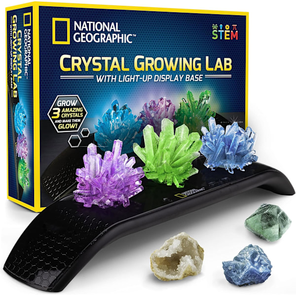 NATIONAL GEOGRAPHIC LIGHT UP CRYSTAL GROWING LAB