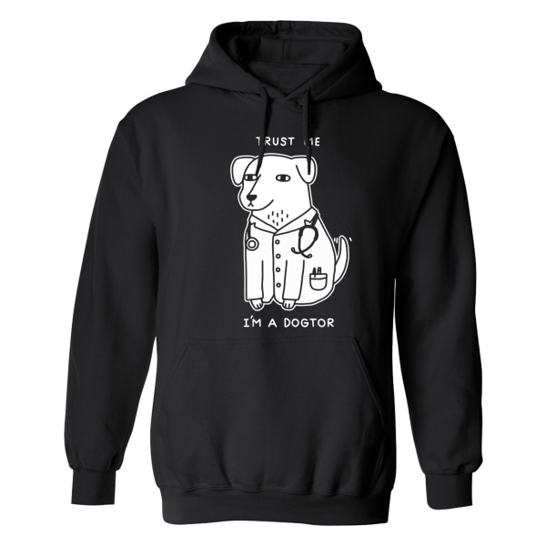 Im A Dogtor - Hættetrøje / Sweater - UNISEX Svart - L