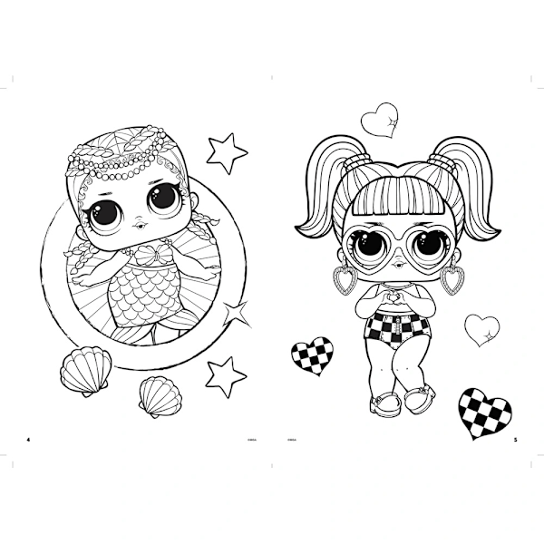 Lol Surprise Jumbo Colouring Pad