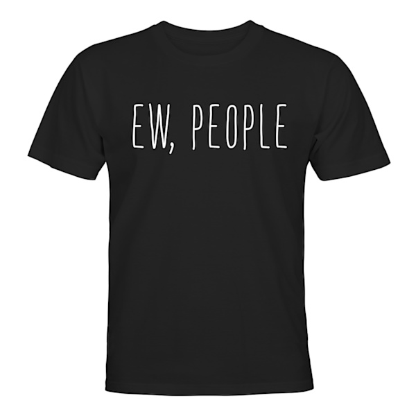 Ew People - T-SHIRT - MÆND Svart - XL