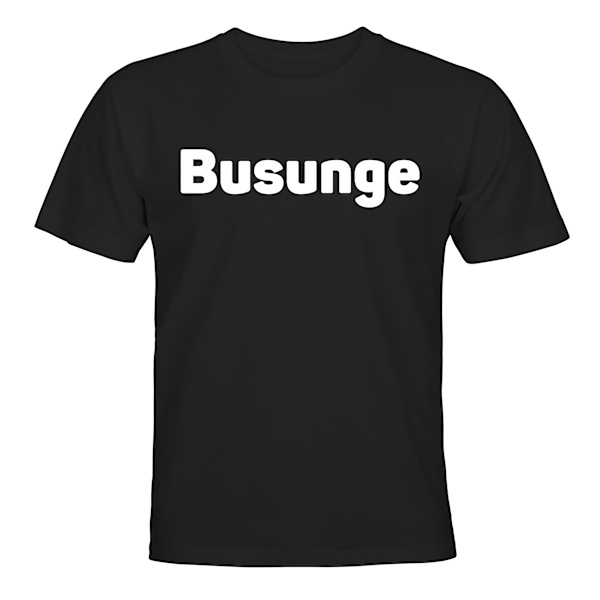 Busunge - T-SHIRT - BARN svart Svart - 118 / 128