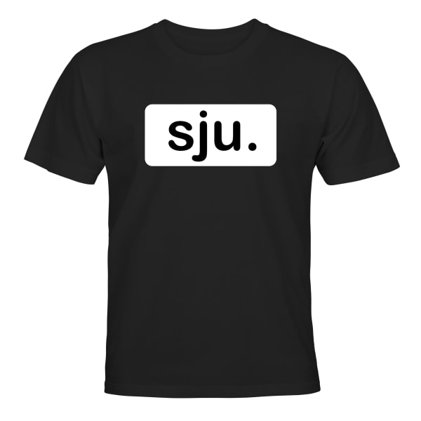 syv års bursdag - T-SHIRT - BARN svart Svart - 106 / 116