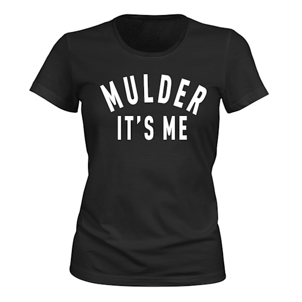 Mulder Its Me - T-SHIRT - DAME sort XL