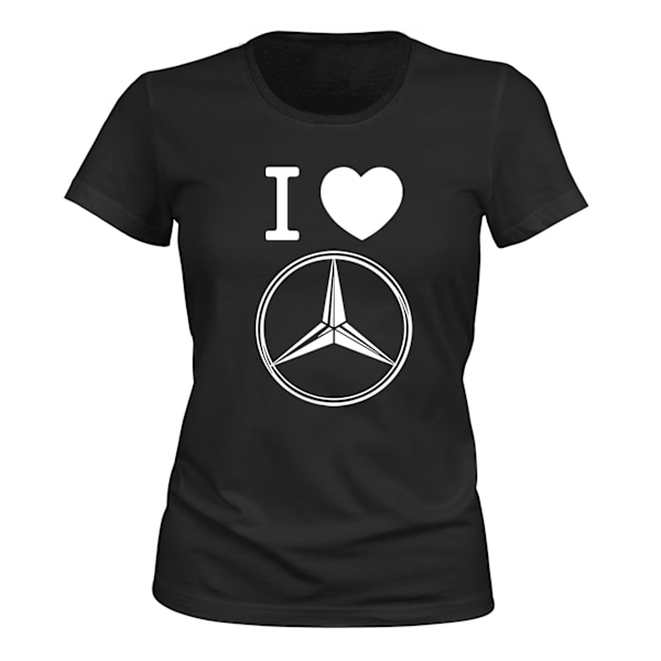 Mercedes-Benz - T-PAITA - NAISTEN musta XL