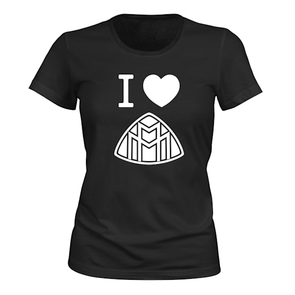 Maybach - T-SHIRT - DAME sort XXL