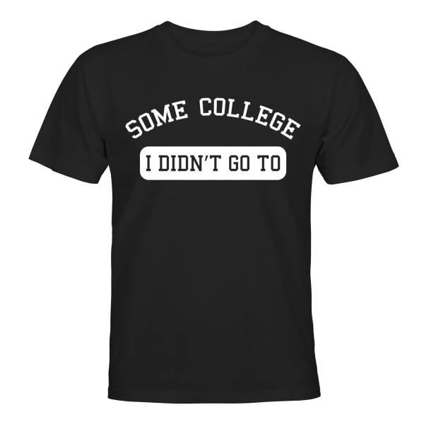 Nogle College - T-SHIRT - HERRE Svart - M